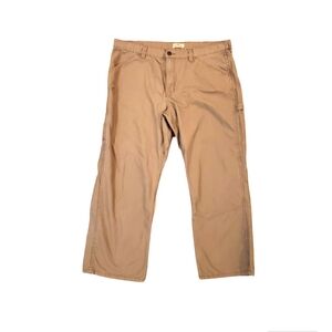 Blue Mountain Men's Tan Khaki Carpenter Pants 42‎ x 30
